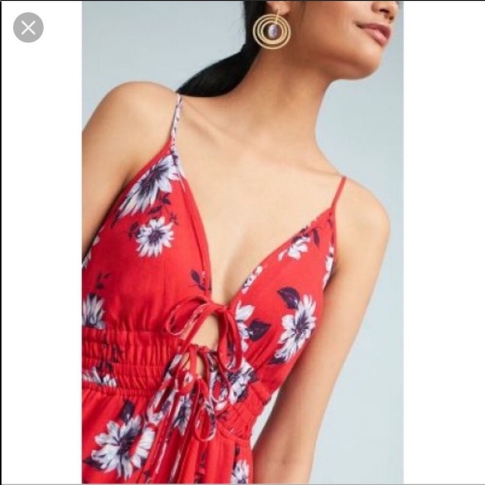 Anthropologie Yumi Kim Janice Floral Jumpsuit - Picture 2 of 6